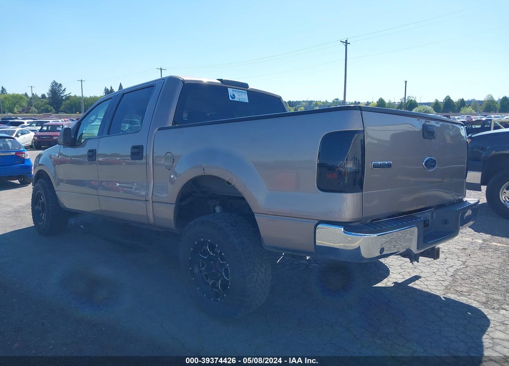 2005 FORD F-150 FX4/LARIAT/XLT VIN: 1FTPW14505KD95513