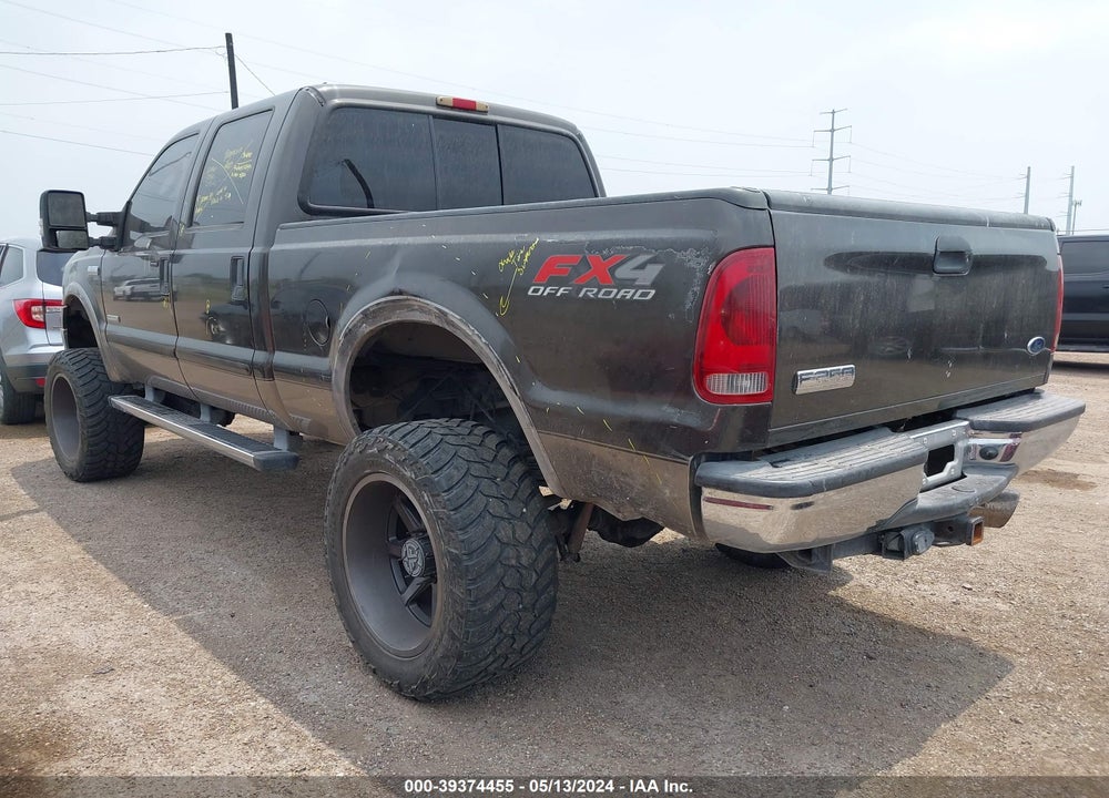 2005 FORD F-250 LARIAT/XL/XLT VIN: 1FTSW21P15EC60531