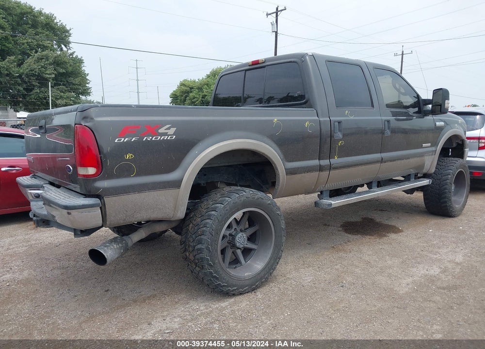 2005 FORD F-250 LARIAT/XL/XLT VIN: 1FTSW21P15EC60531