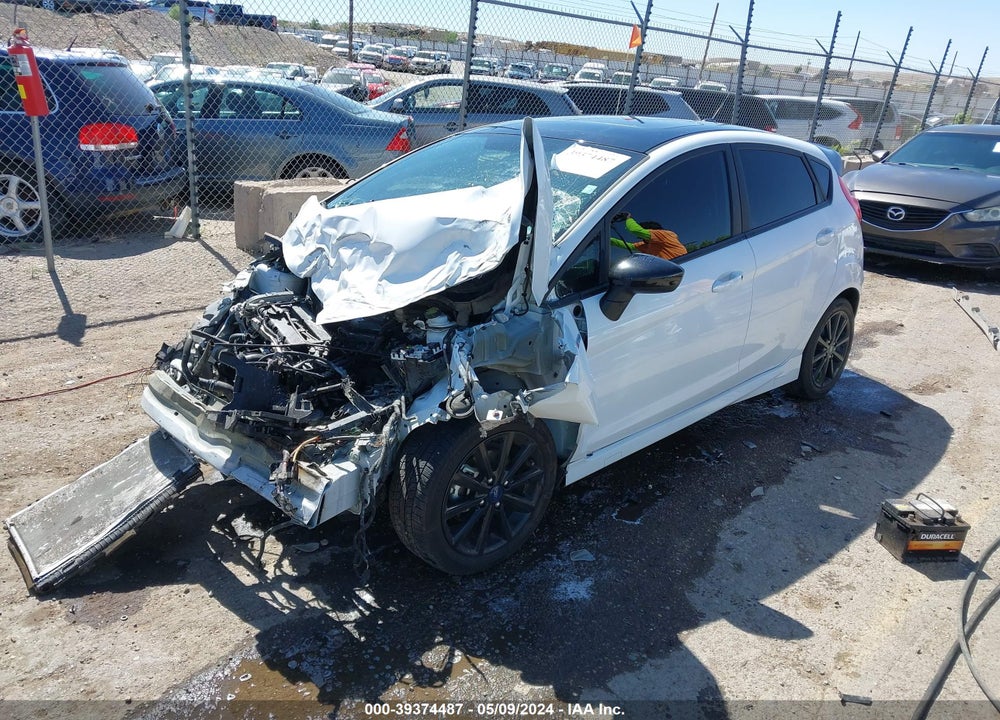 2019 FORD FIESTA ST LINE VIN: 3FADP4DJXKM135533