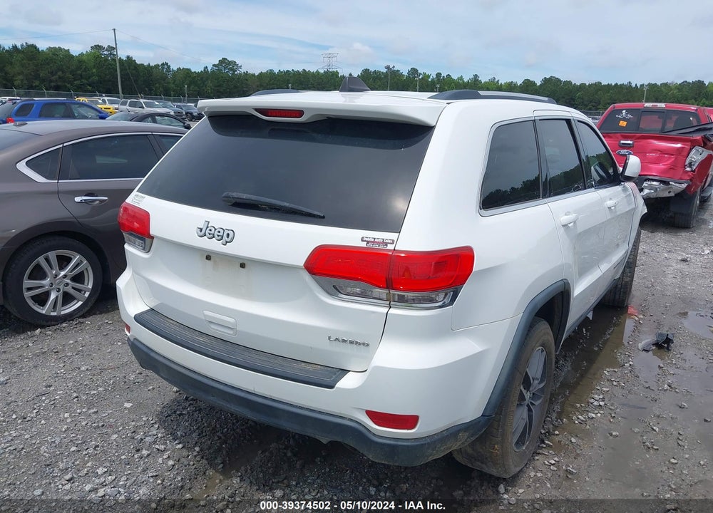 2016 JEEP GRAND CHEROKEE LAREDO VIN: 1C4RJEAG4GC436985