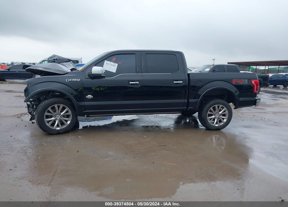 2017 KING FORD F-150  RANCH VIN: 1FTEW1EF0HFB21580