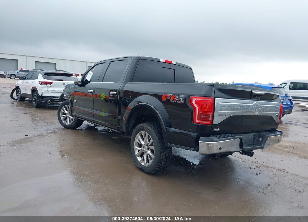 2017 KING FORD F-150  RANCH VIN: 1FTEW1EF0HFB21580