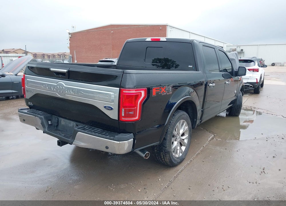 2017 KING FORD F-150  RANCH VIN: 1FTEW1EF0HFB21580