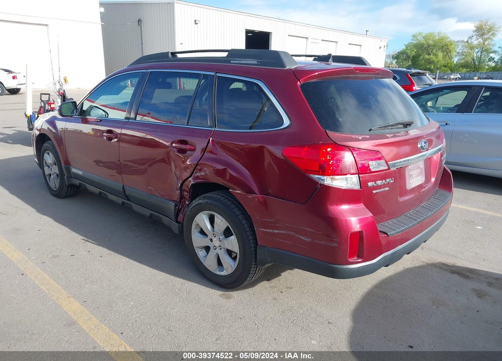 2011 SUBARU OUTBACK 3.6R LIMITED VIN: 4S4BRDKC1B2376741