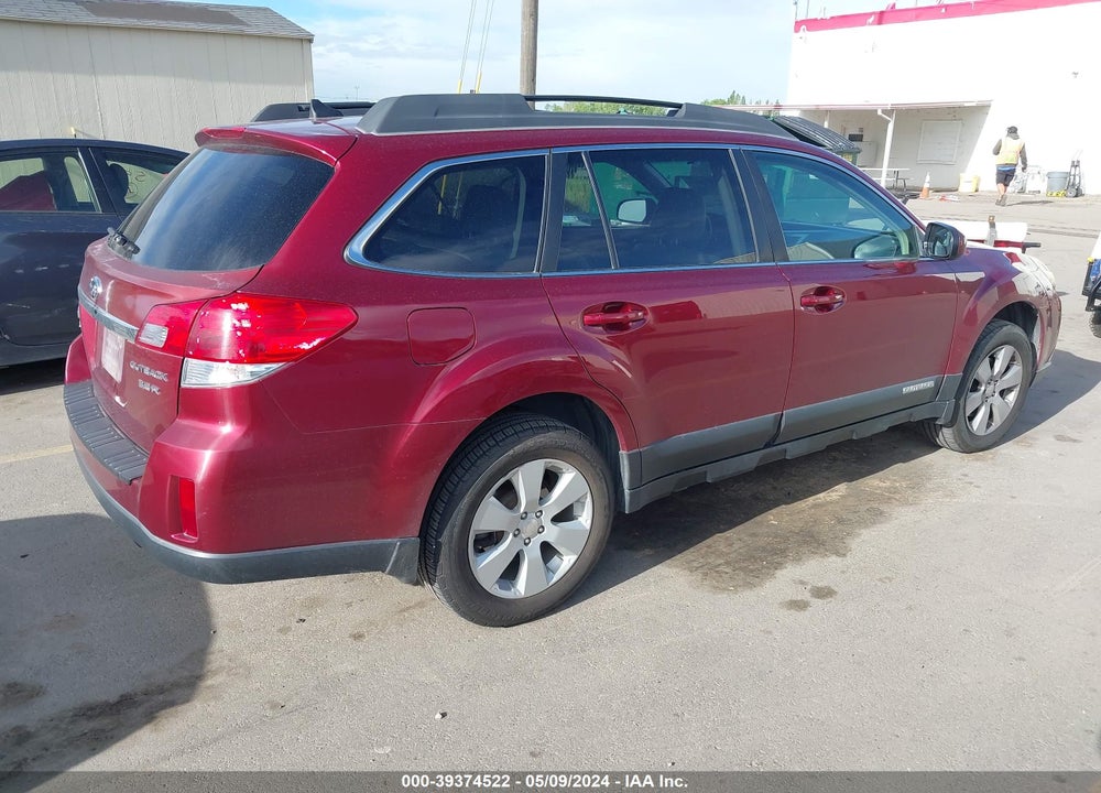 2011 SUBARU OUTBACK 3.6R LIMITED VIN: 4S4BRDKC1B2376741