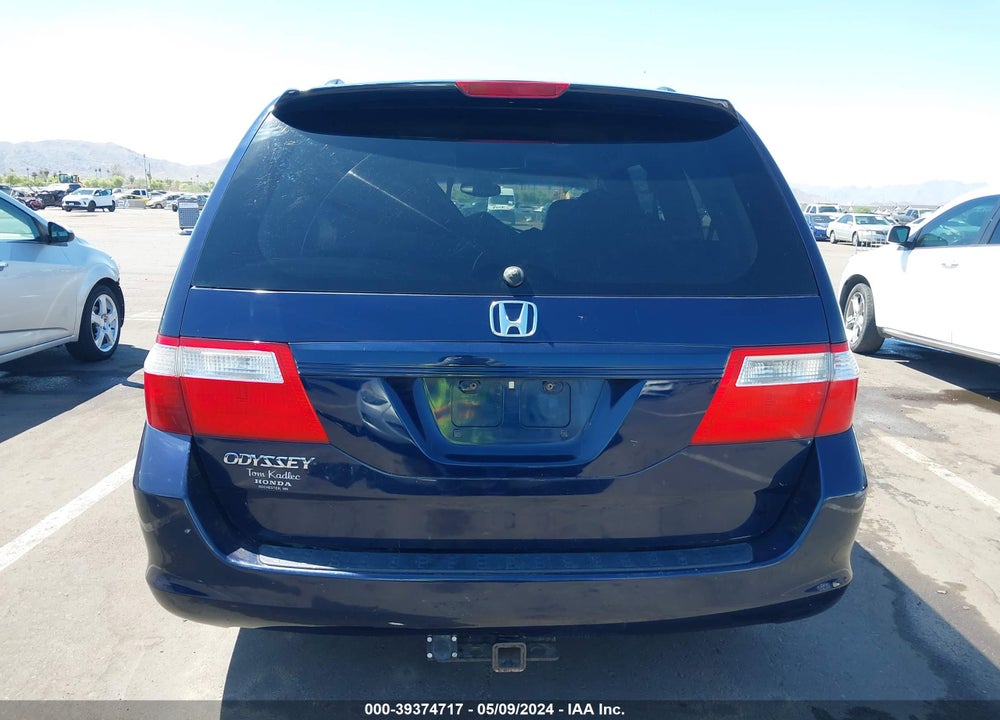 2006 HONDA ODYSSEY EX-L VIN: 5FNRL38636B053407