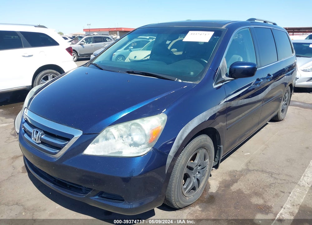2006 HONDA ODYSSEY EX-L VIN: 5FNRL38636B053407