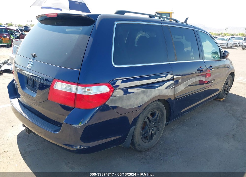 2006 HONDA ODYSSEY EX-L VIN: 5FNRL38636B053407