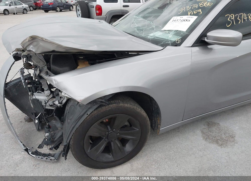 2016 DODGE CHARGER SXT VIN: 2C3CDXHG1GH215196