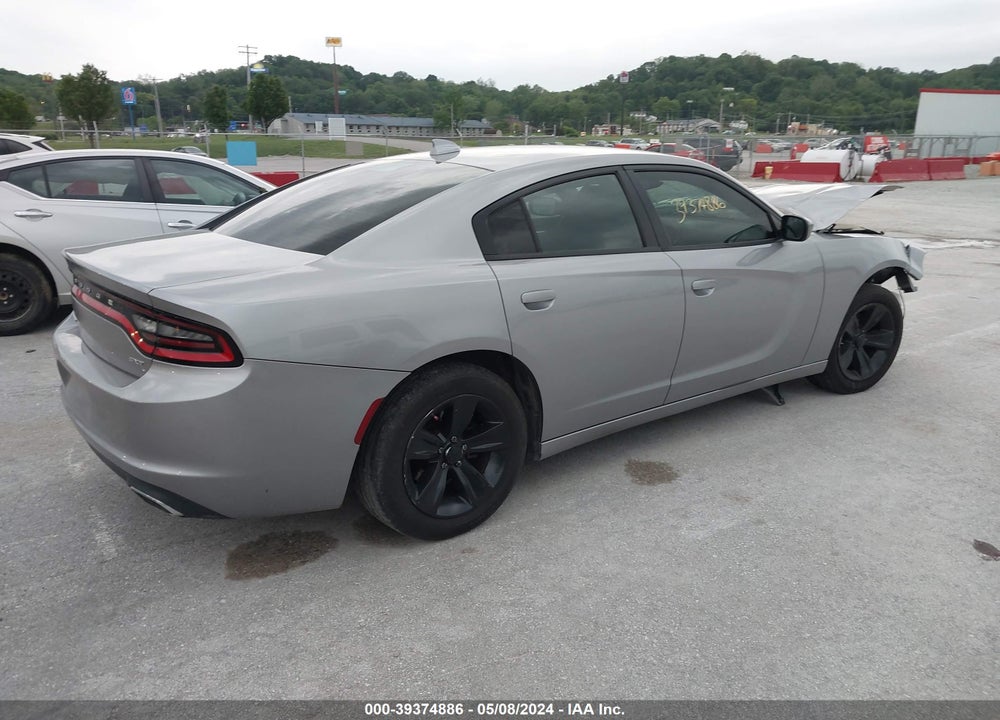 2016 DODGE CHARGER SXT VIN: 2C3CDXHG1GH215196