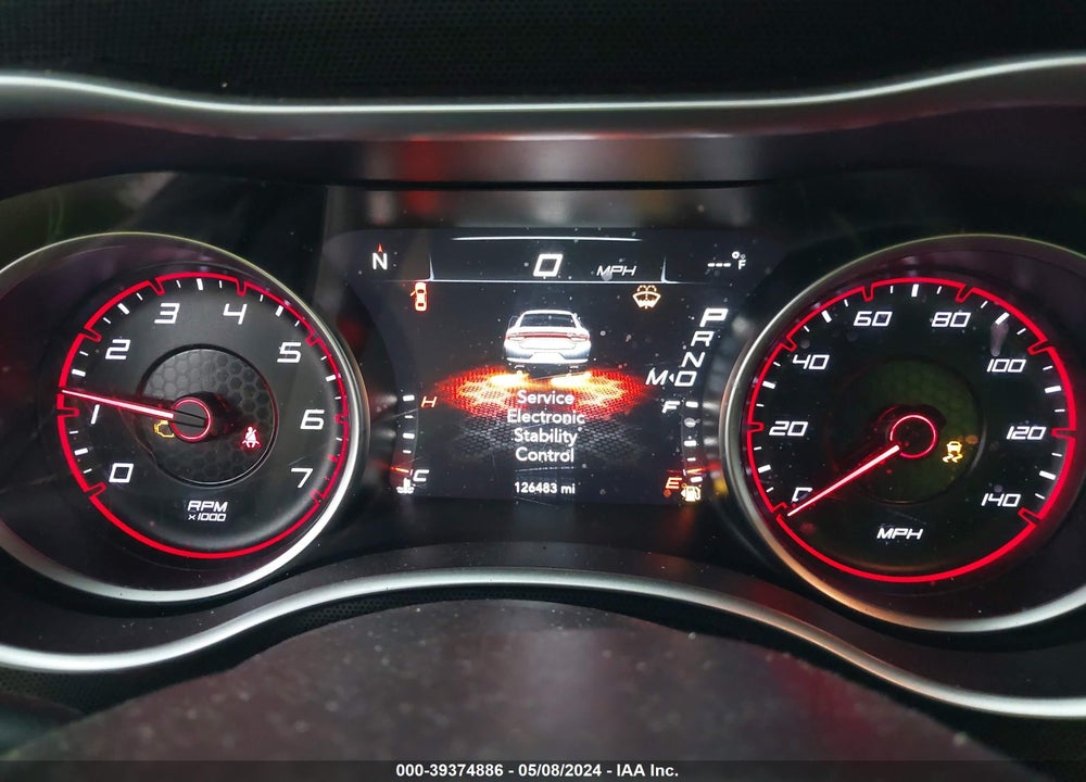 2016 DODGE CHARGER SXT VIN: 2C3CDXHG1GH215196