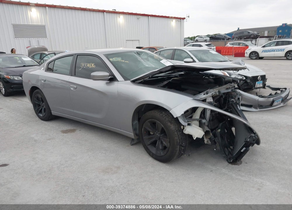 2016 DODGE CHARGER SXT VIN: 2C3CDXHG1GH215196
