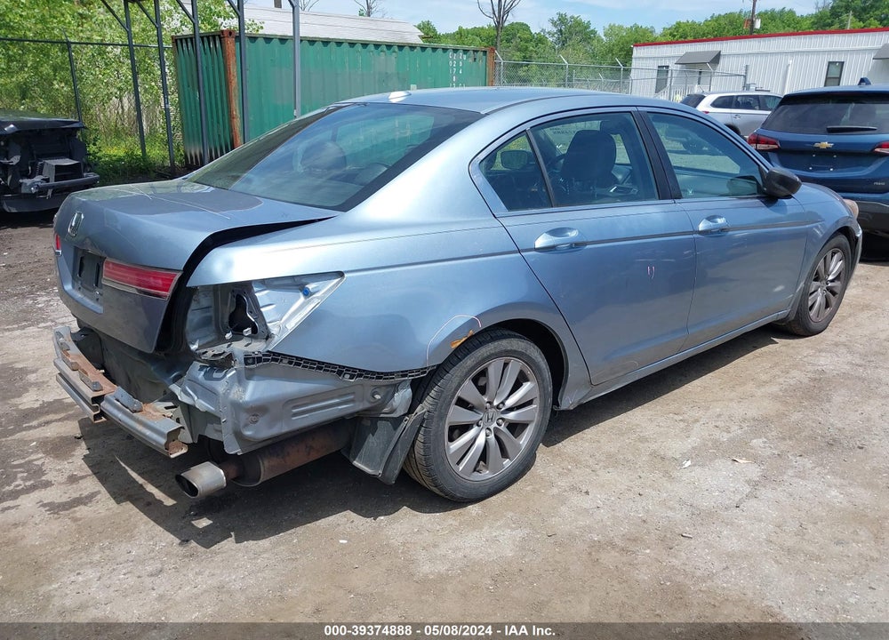 2011 HONDA ACCORD 2.4 EX-L VIN: 1HGCP2F86BA121003
