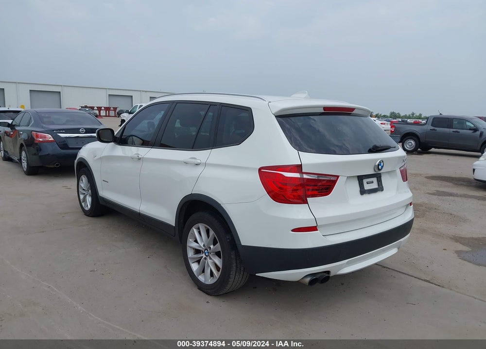 2013 BMW X3 XDRIVE28I VIN: 5UXWX9C55D0A13965