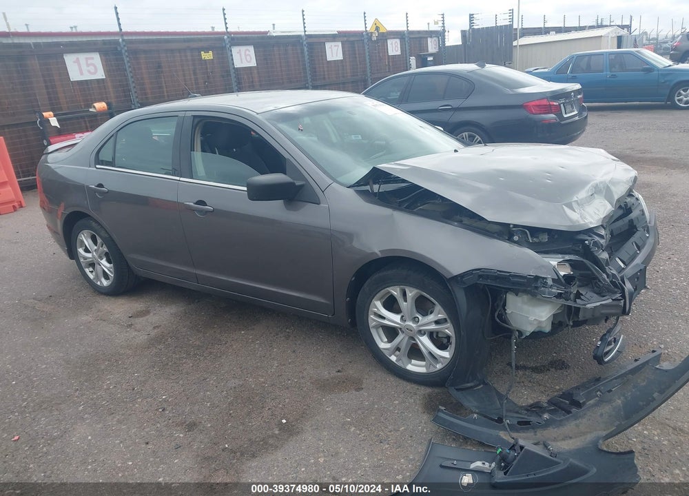 2012 FORD FUSION SE VIN: 3FAHP0HA1CR116619