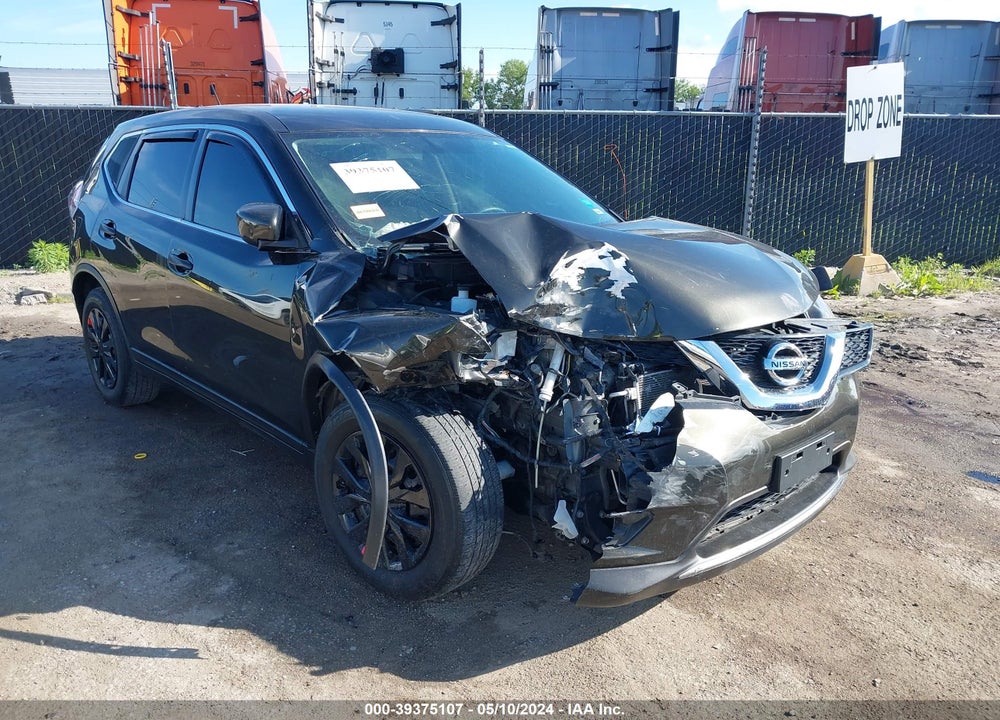 2016 NISSAN ROGUE S VIN: KNMAT2MV5GP716570