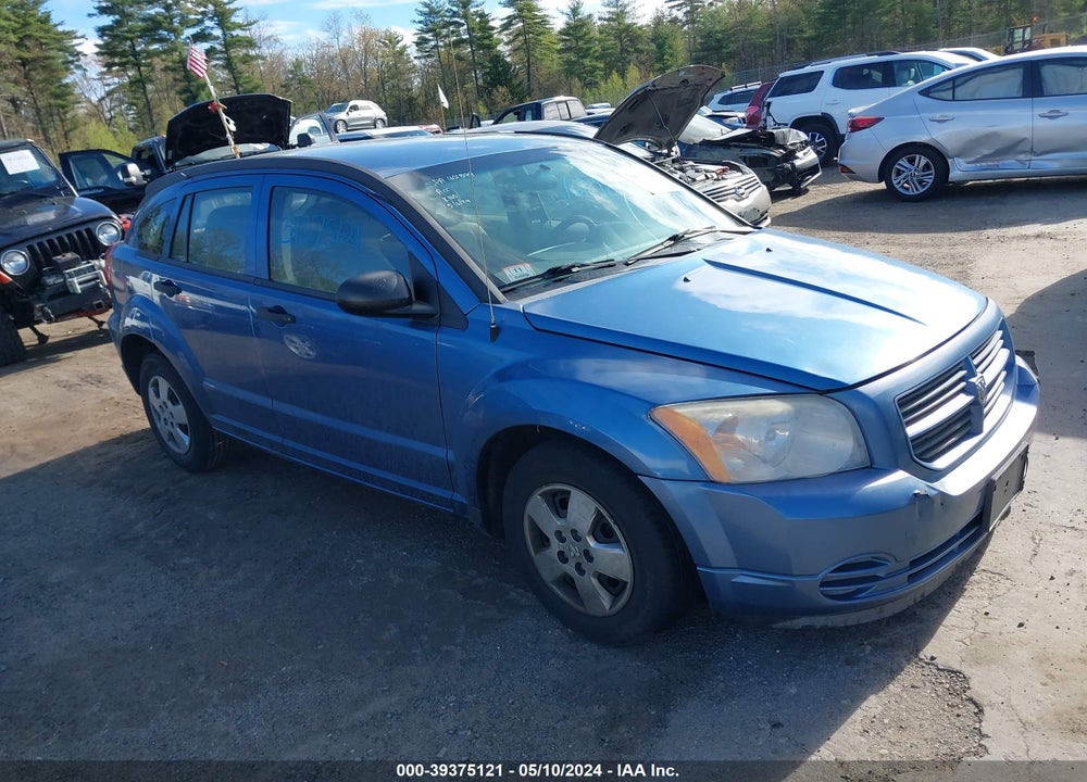 2007 DODGE CALIBER VIN: 1B3HB28B17D126645