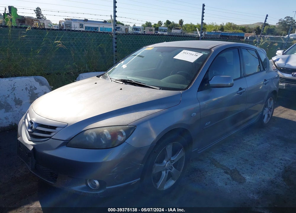 2005 MAZDA 3 S VIN: JM1BK143X51345695