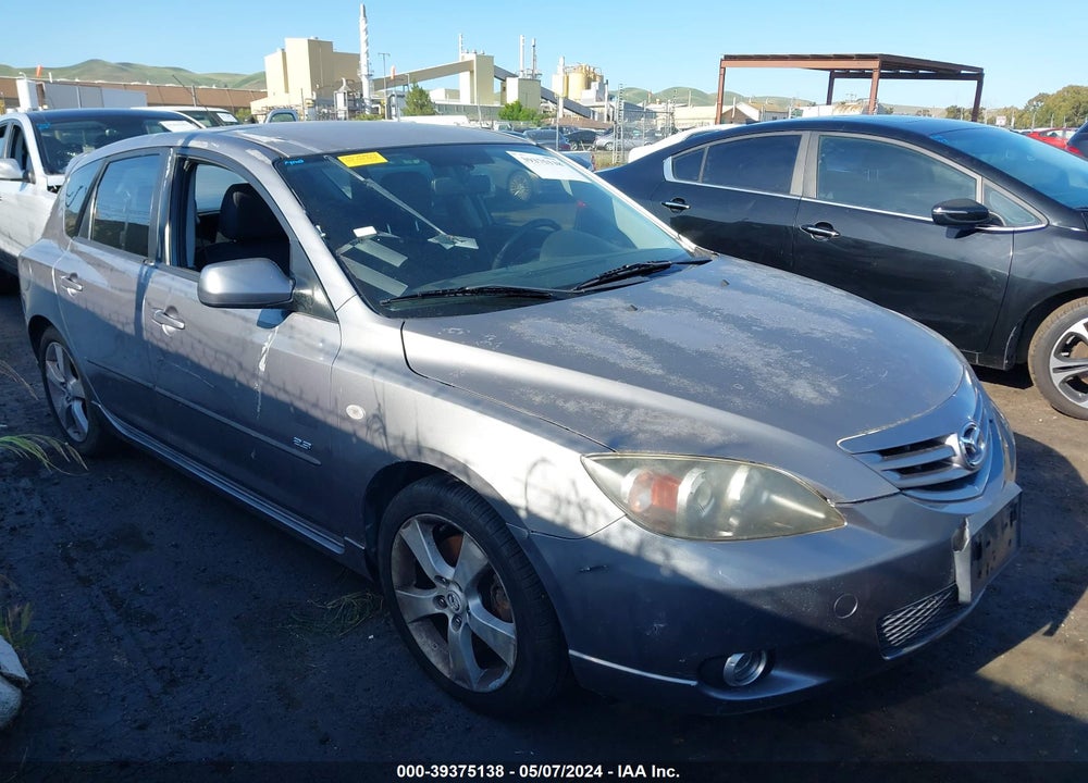 2005 MAZDA 3 S VIN: JM1BK143X51345695