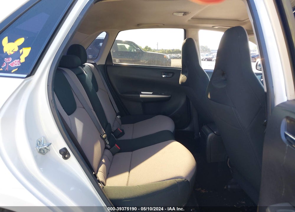 2009 SUBARU IMPREZA WRX VIN: JF1GE766X9G501606