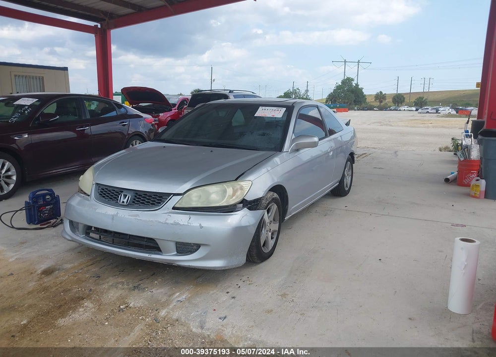 2004 HONDA CIVIC EX VIN: 1HGEM22944L044977
