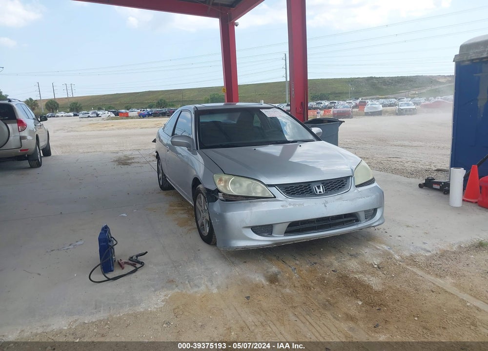 2004 HONDA CIVIC EX VIN: 1HGEM22944L044977
