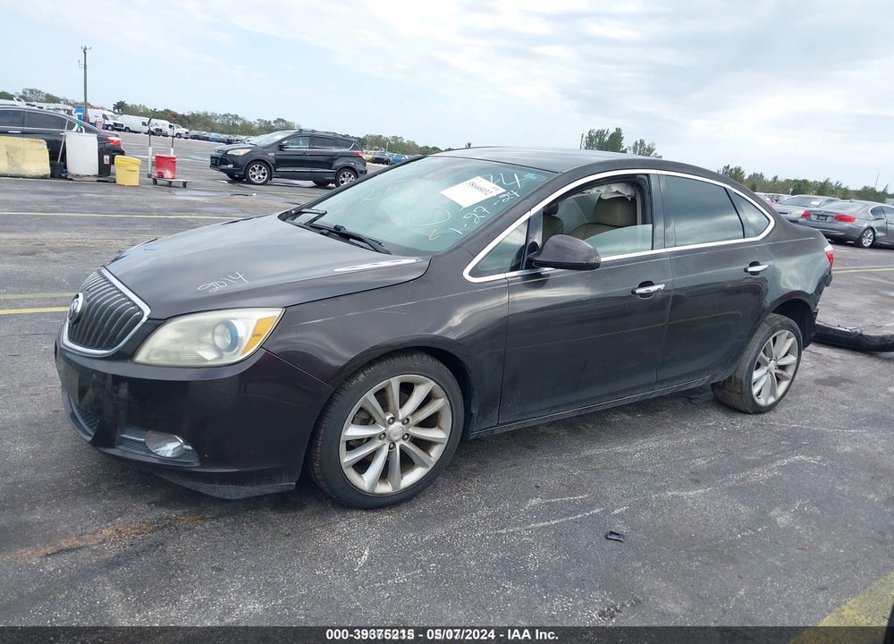 2014 BUICK VERANO LEATHER GROUP VIN: 1G4PS5SKXE4100574