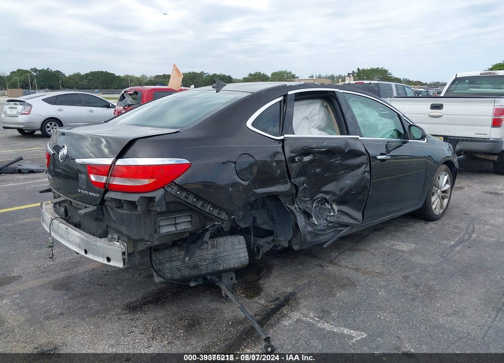 2014 BUICK VERANO LEATHER GROUP VIN: 1G4PS5SKXE4100574