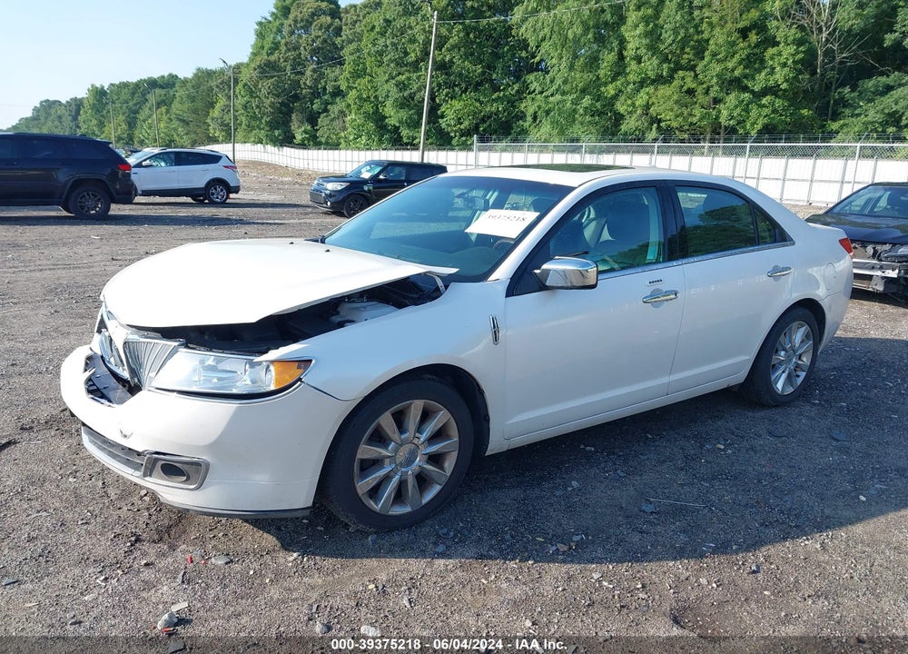 2012 LINCOLN MKZ VIN: 3LNHL2JC8CR814380