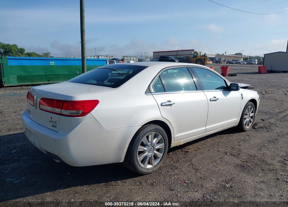 2012 LINCOLN MKZ VIN: 3LNHL2JC8CR814380