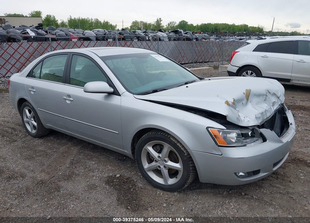 2006 HYUNDAI SONATA GLS V6/LX V6 VIN: 5NPEU46F76H034770