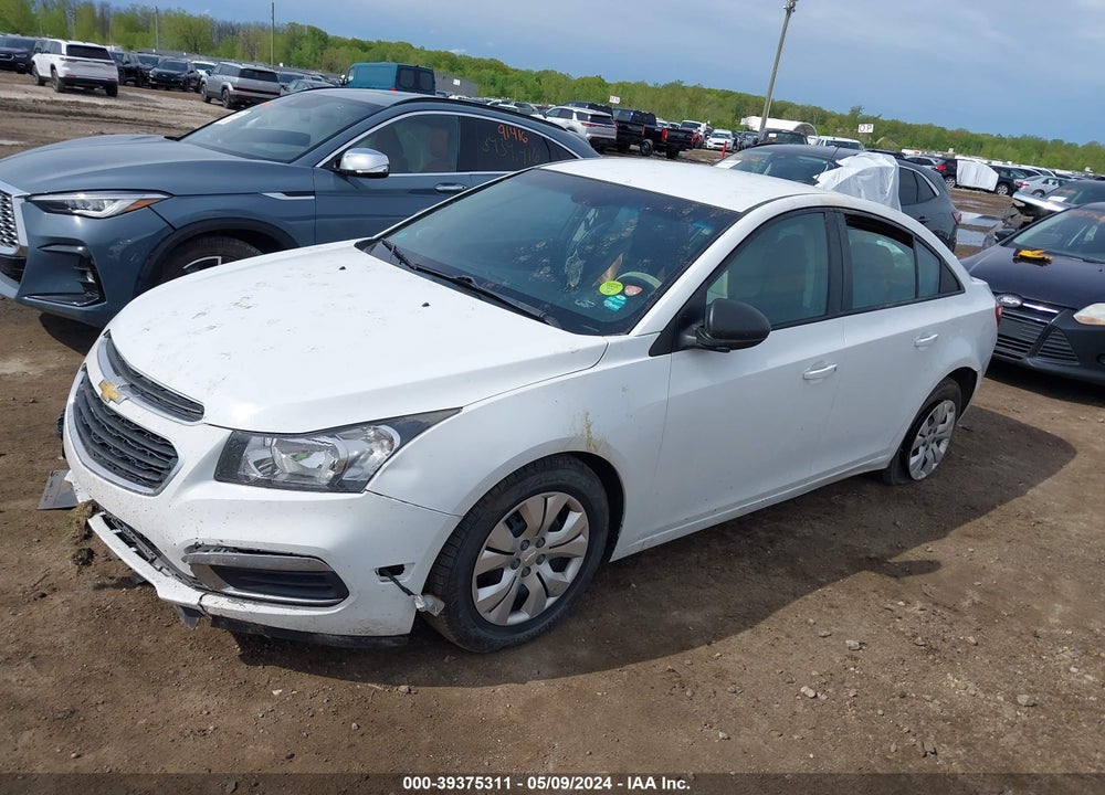 2015 CHEVROLET CRUZE LS AUTO VIN: 1G1PA5SH0F7208299