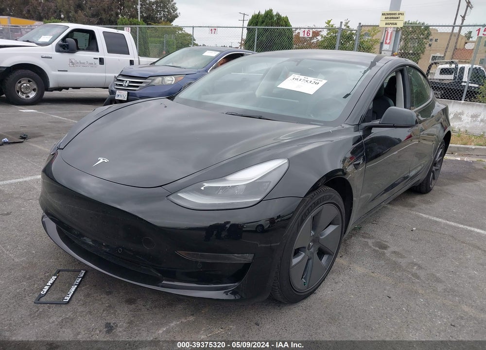 2022 TESLA MODEL 3 REAR-WHEEL DRIVE VIN: 5YJ3E1EA1NF359811