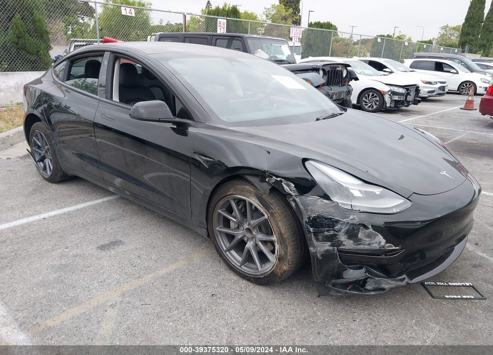 2022 TESLA MODEL 3 REAR-WHEEL DRIVE VIN: 5YJ3E1EA1NF359811