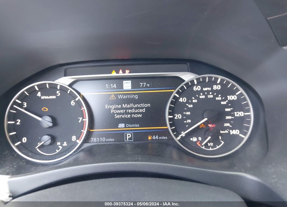 2022 NISSAN ALTIMA SL FWD VIN: 1N4BL4EV2NN416613