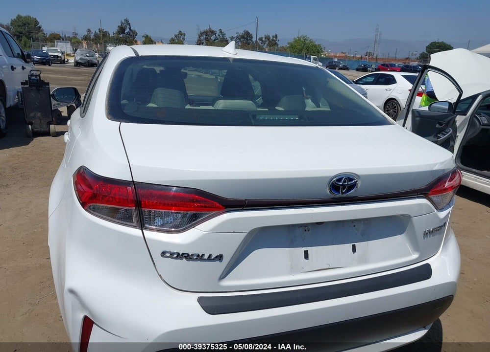 2022 TOYOTA COROLLA HYBRID LE VIN: JTDEAMDE6N3008822