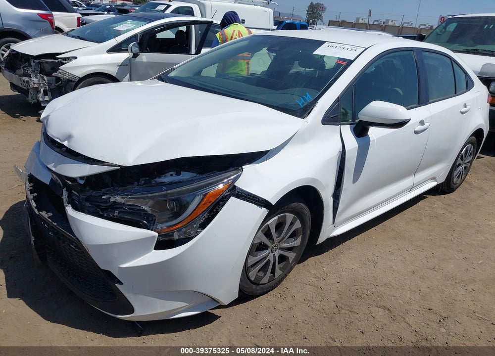 2022 TOYOTA COROLLA HYBRID LE VIN: JTDEAMDE6N3008822