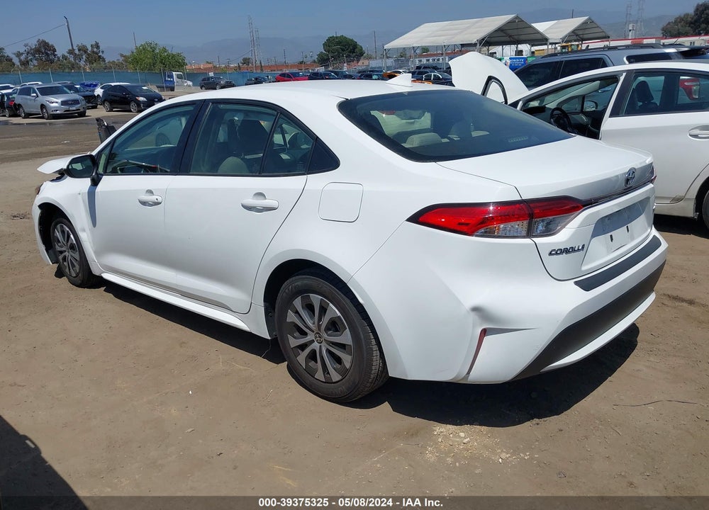 2022 TOYOTA COROLLA HYBRID LE VIN: JTDEAMDE6N3008822
