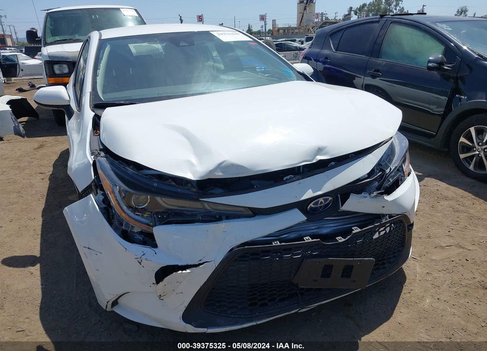 2022 TOYOTA COROLLA HYBRID LE VIN: JTDEAMDE6N3008822