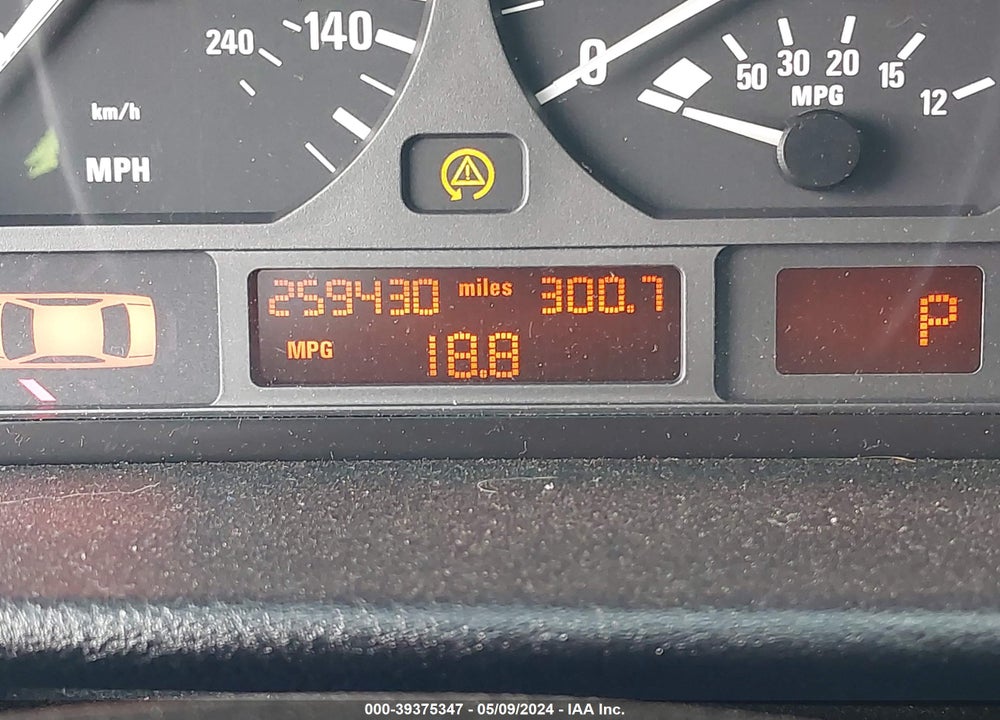 2001 BMW 325I VIN: WBAAW33431ET41316
