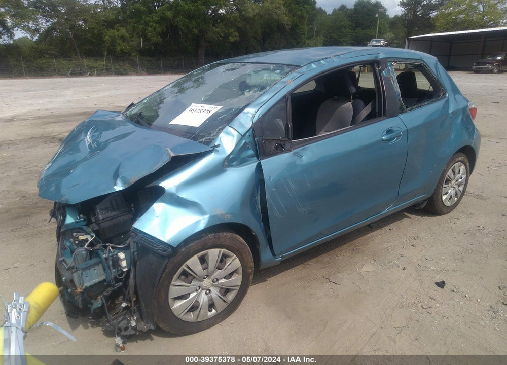2012 TOYOTA YARIS L VIN: JTDJTUD33CD500500