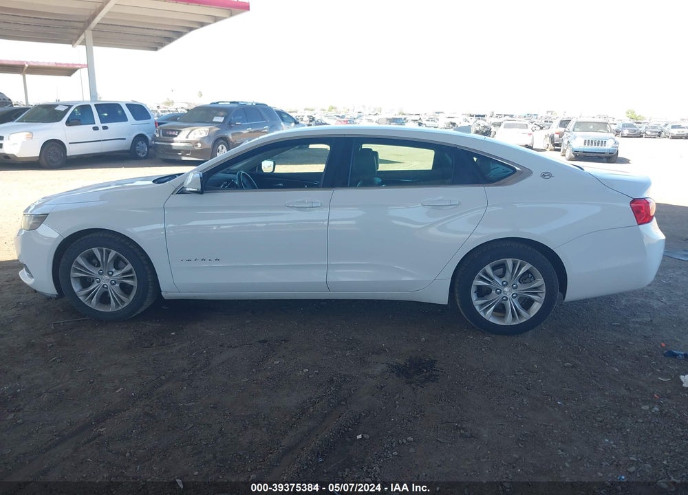 2014 CHEVROLET IMPALA 1LT VIN: 1G1115SLXEU101299