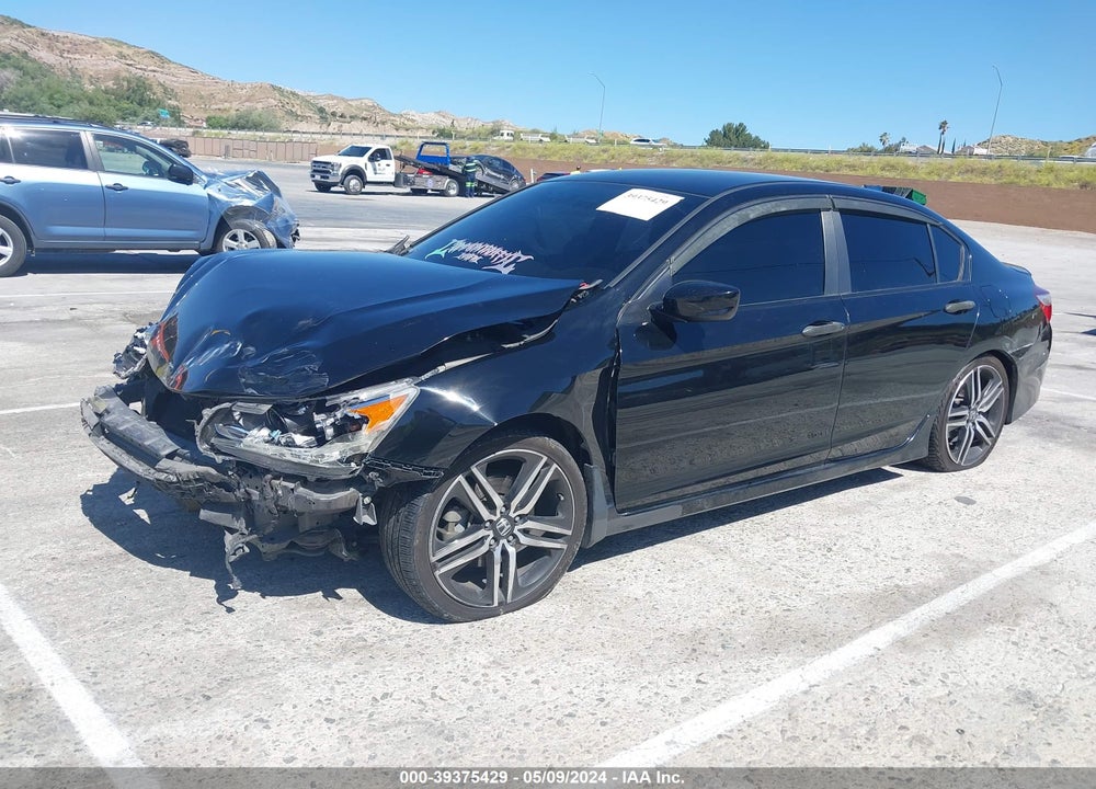 2017 HONDA ACCORD SPORT SE VIN: 1HGCR2F14HA002128