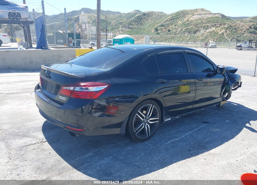 2017 HONDA ACCORD SPORT SE VIN: 1HGCR2F14HA002128