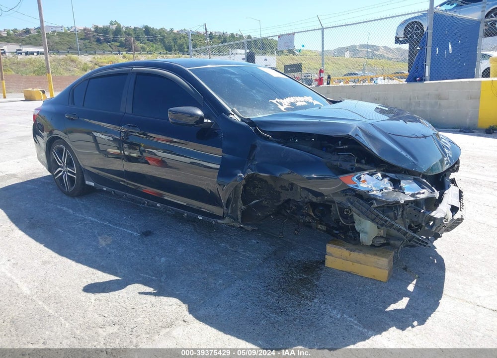 2017 HONDA ACCORD SPORT SE VIN: 1HGCR2F14HA002128