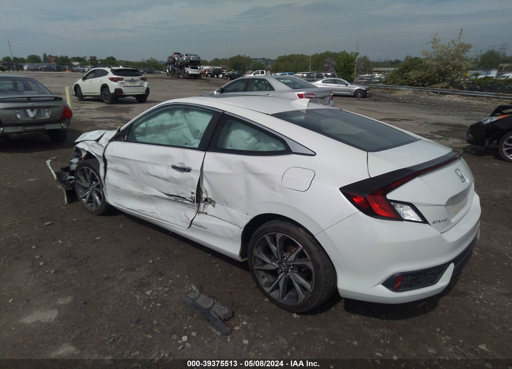 2019 HONDA CIVIC TOURING VIN: 2HGFC3B99KH354341