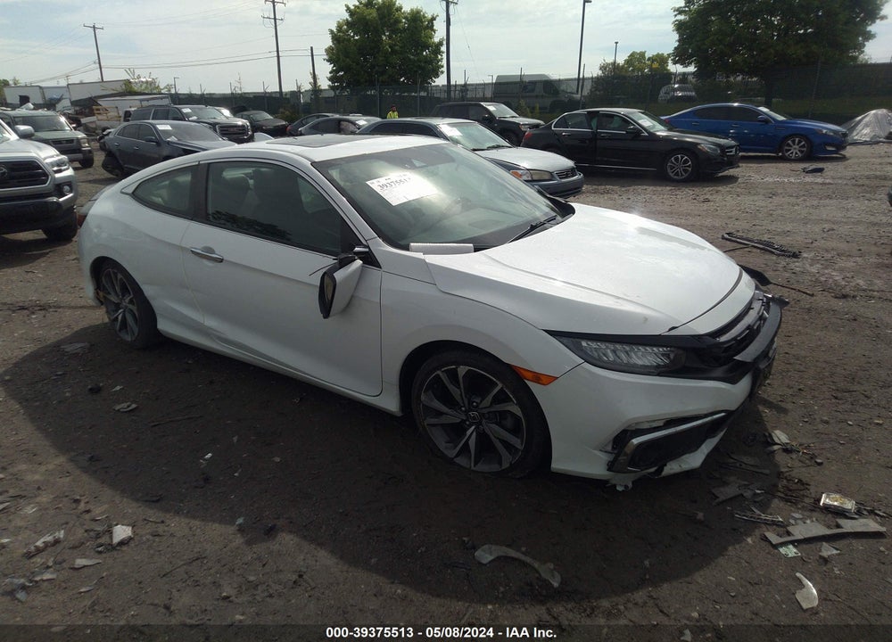 2019 HONDA CIVIC TOURING VIN: 2HGFC3B99KH354341