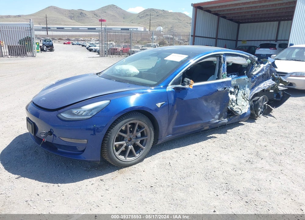 2020 TESLA MODEL 3 LONG RANGE DUAL MOTOR ALL-WHEEL DRIVE VIN: 5YJ3E1EB2LF664546
