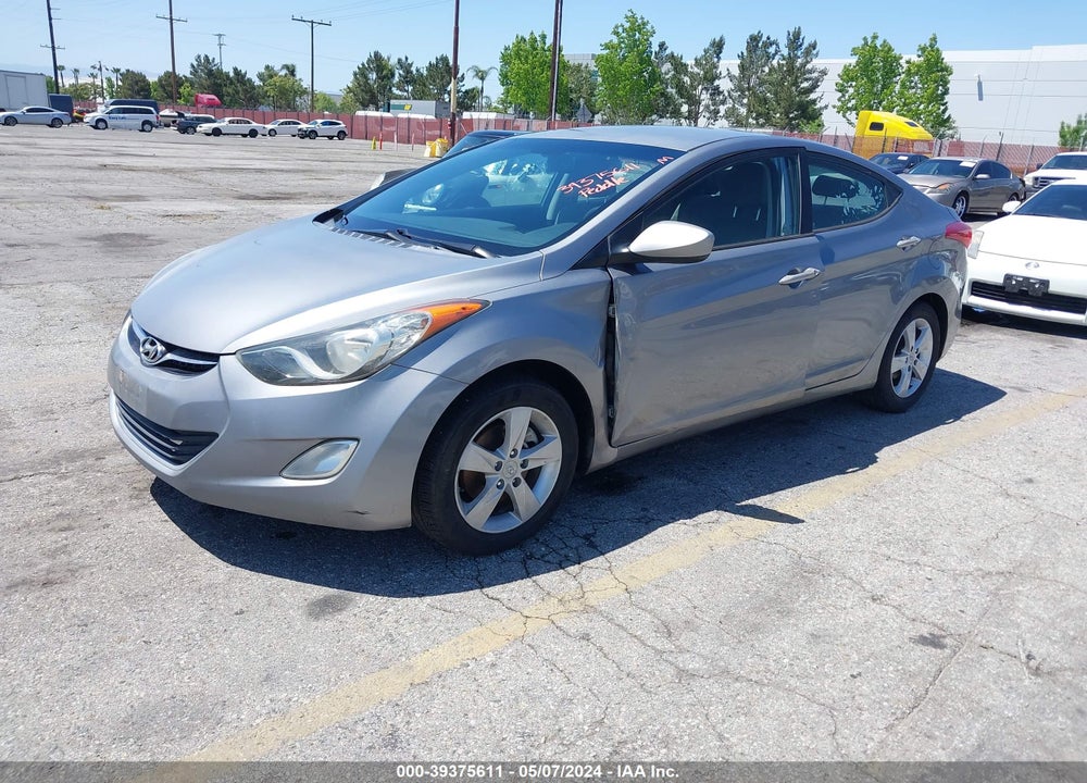 2012 HYUNDAI ELANTRA GLS (ULSAN PLANT) VIN: KMHDH4AE0CU416389